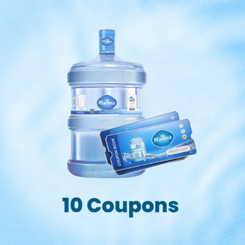 5 Gallon Bottled Water (10 Coupons)